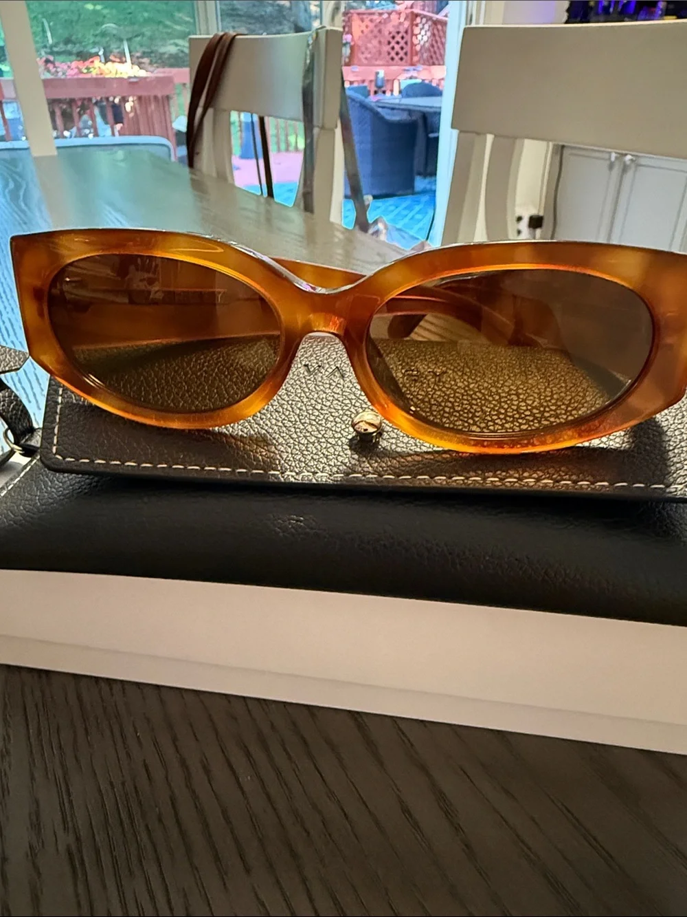 Varley Amber Tortoise Cat-Eye Sunglasses
